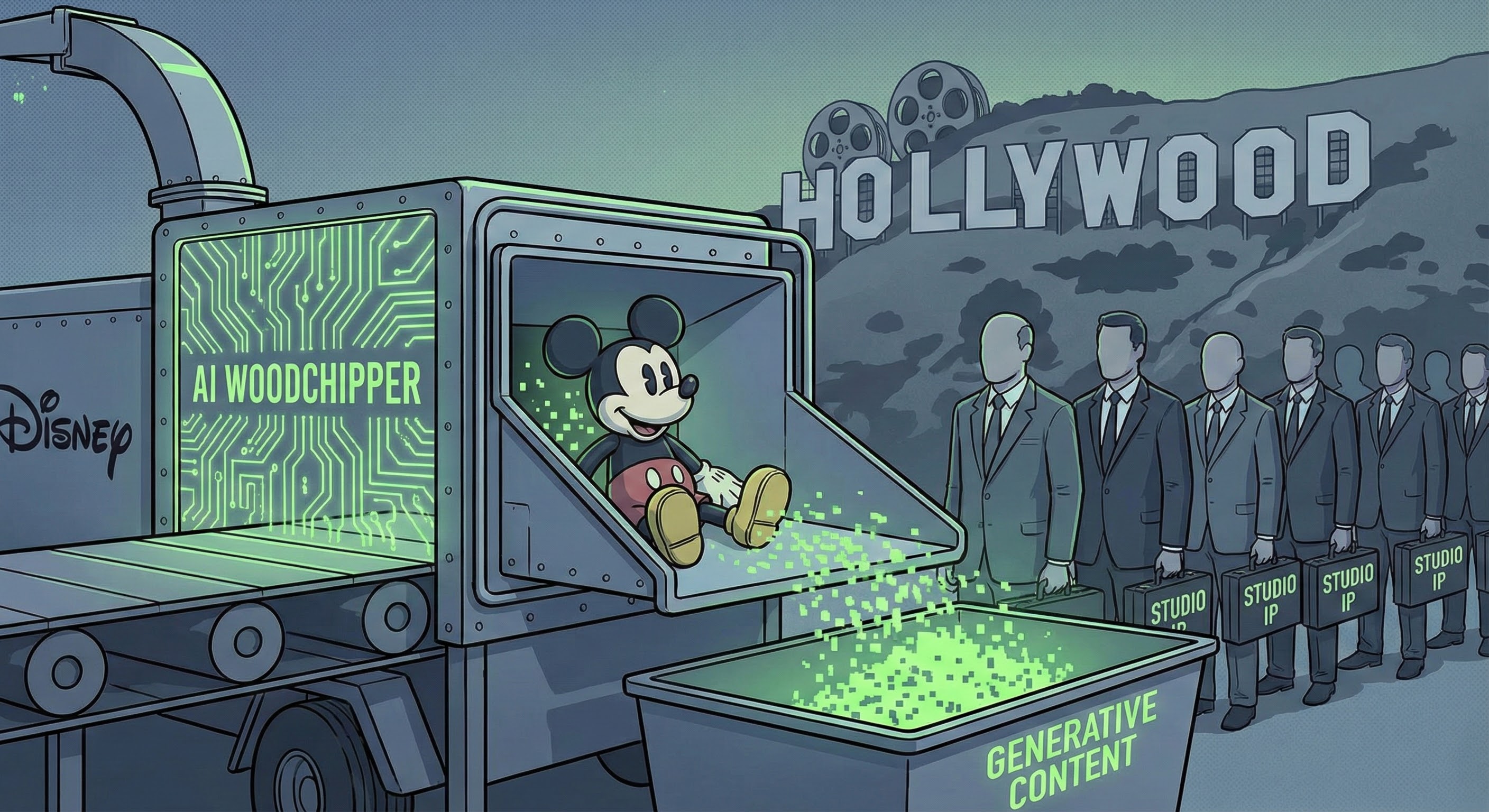 Disney Just Fed Mickey Into The AI Woodchipper (And Hollywood Will 100% Follow)