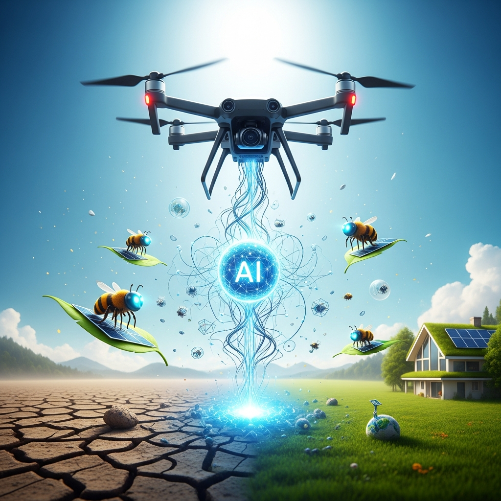 AI, Drones, and Bumblebots: The Unhinged Tech Stack Trying To Save the Climate (and Maybe Your House)