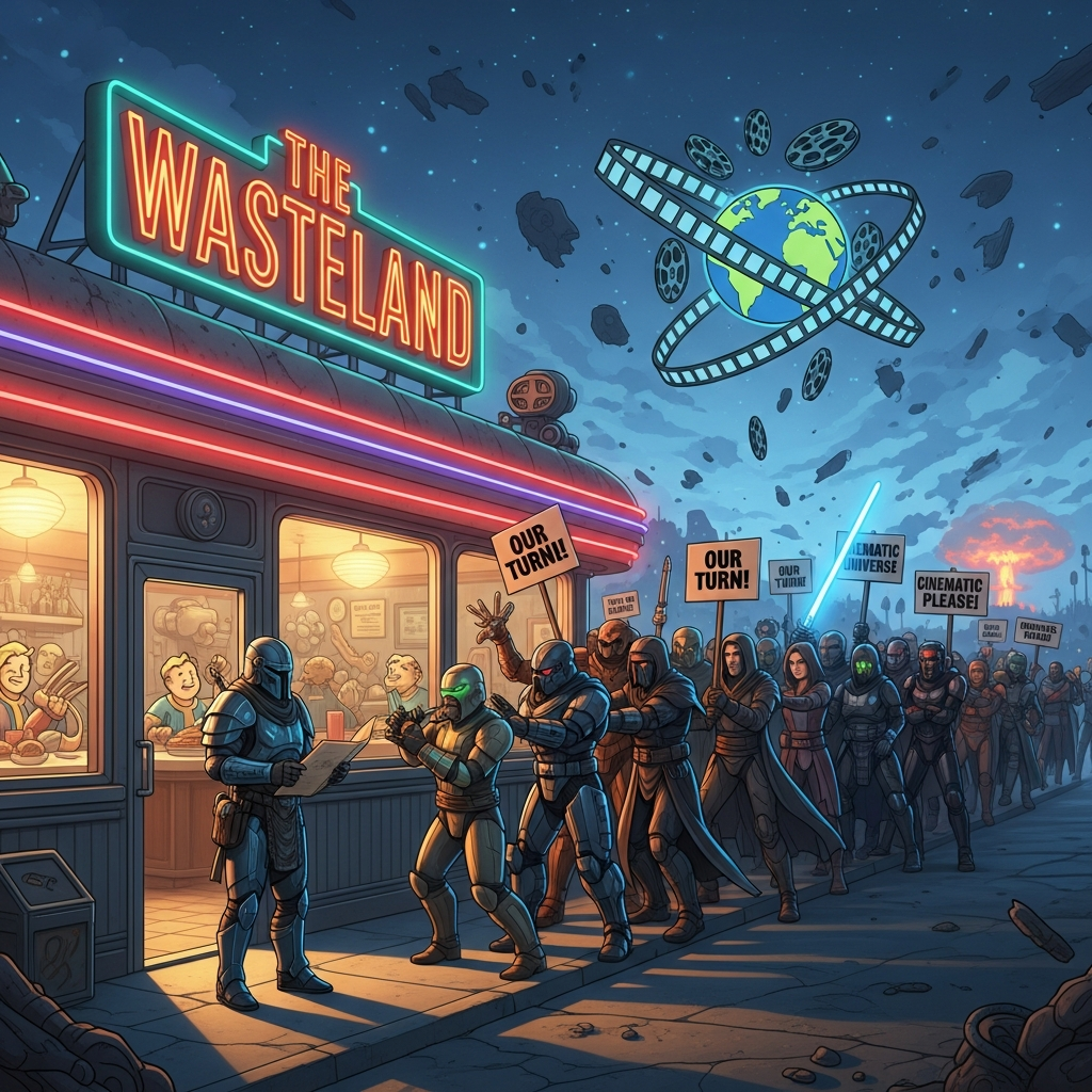 The Wasteland Expanded Universe: Fallout TV Is Eating Good, Elder Scrolls Is Waiting in Line, and Everyone Else Wants a Cinematic Multiverse Too