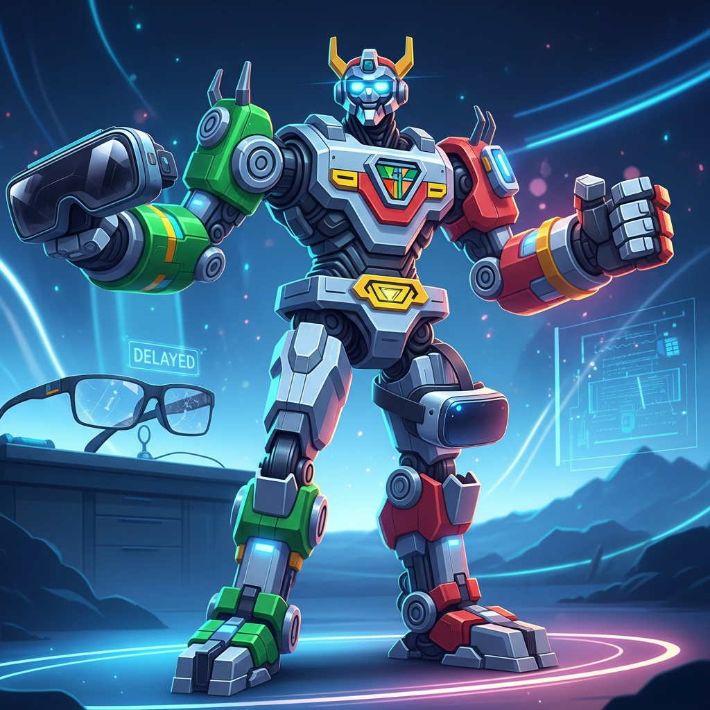 Meta Delayed Its AR Glasses (Again) – But Quietly Built a Wearable Voltron Instead
