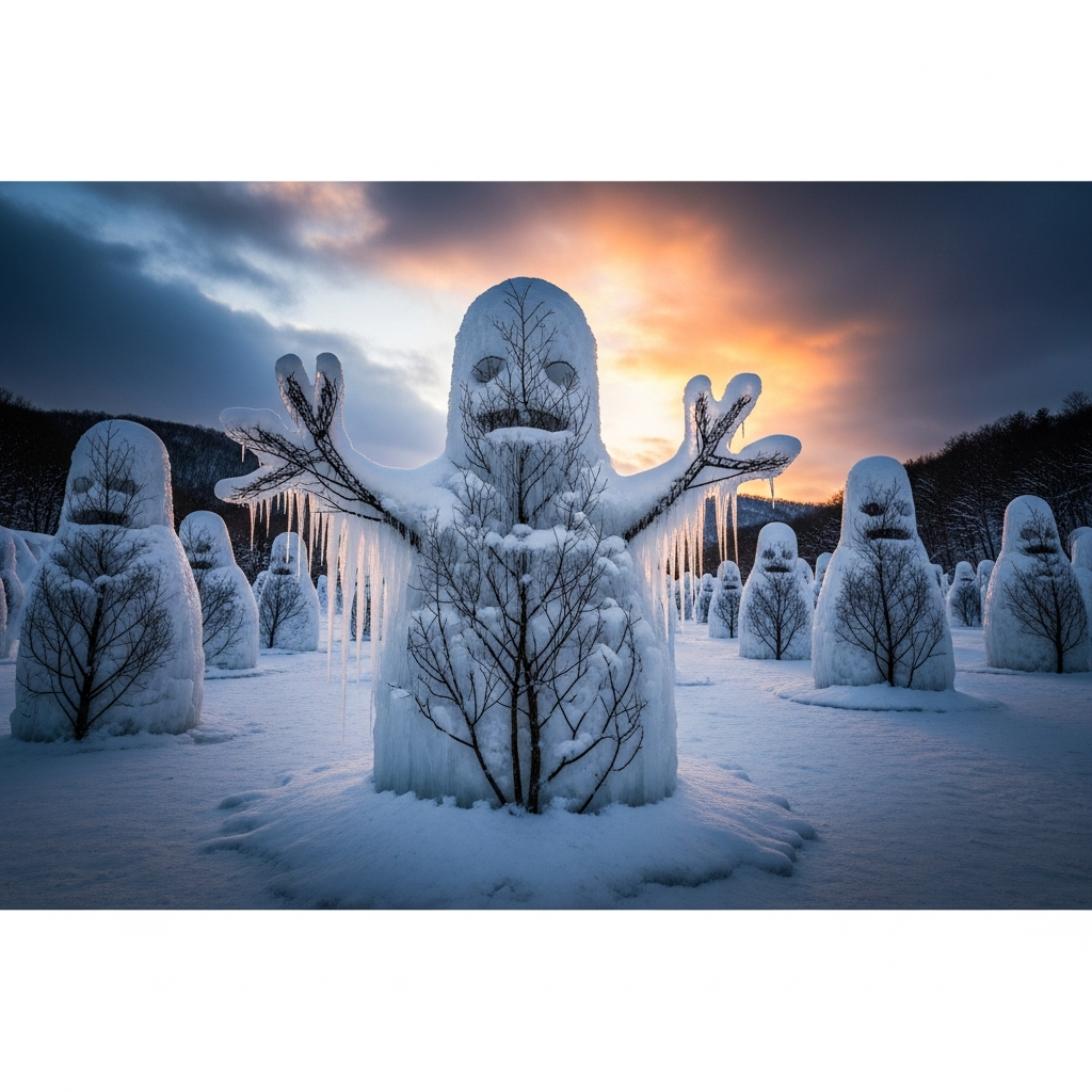 Japan’s Vanishing ‘Snow Monsters’: Why a Haunted Forest of Ice Is Melting Away