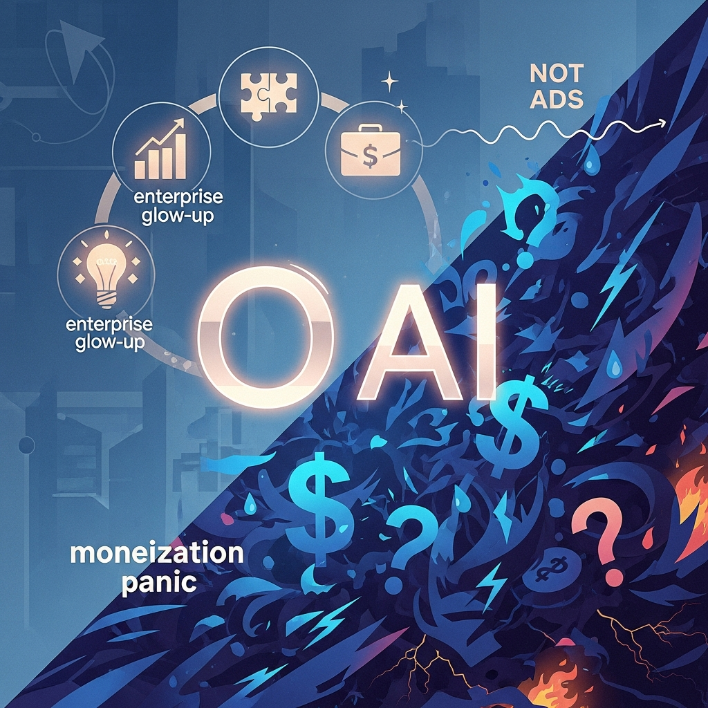 OpenAI’s ‘Not Ads’ Adventure: Enterprise Glow-Up Meets Monetization Panic