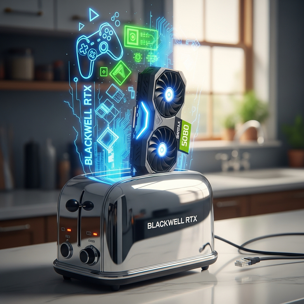 NVIDIA Just Put a 5080 in Your Toaster: How Blackwell RTX Is Speedrunning the Future of Cloud Gaming