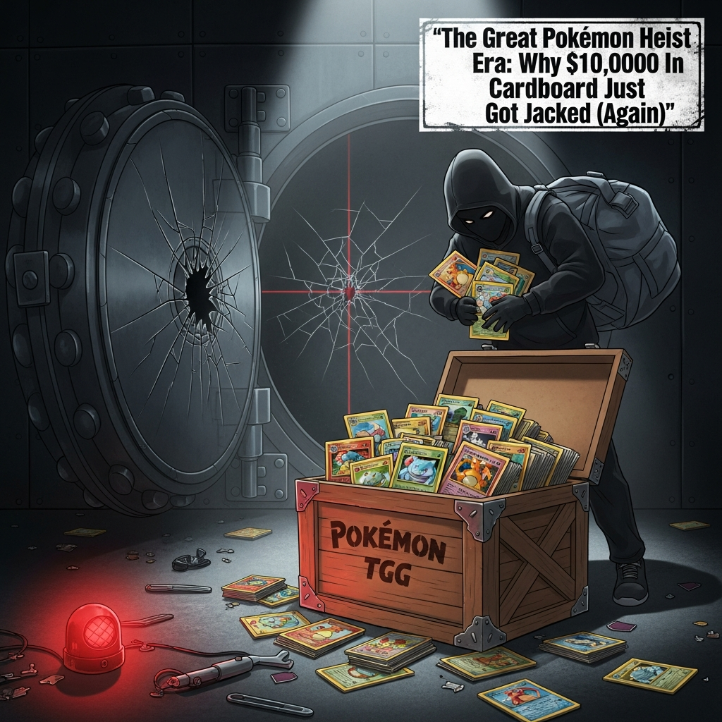The Great Pokémon Heist Era: Why $100,000 In Cardboard Just Got Jacked (Again)