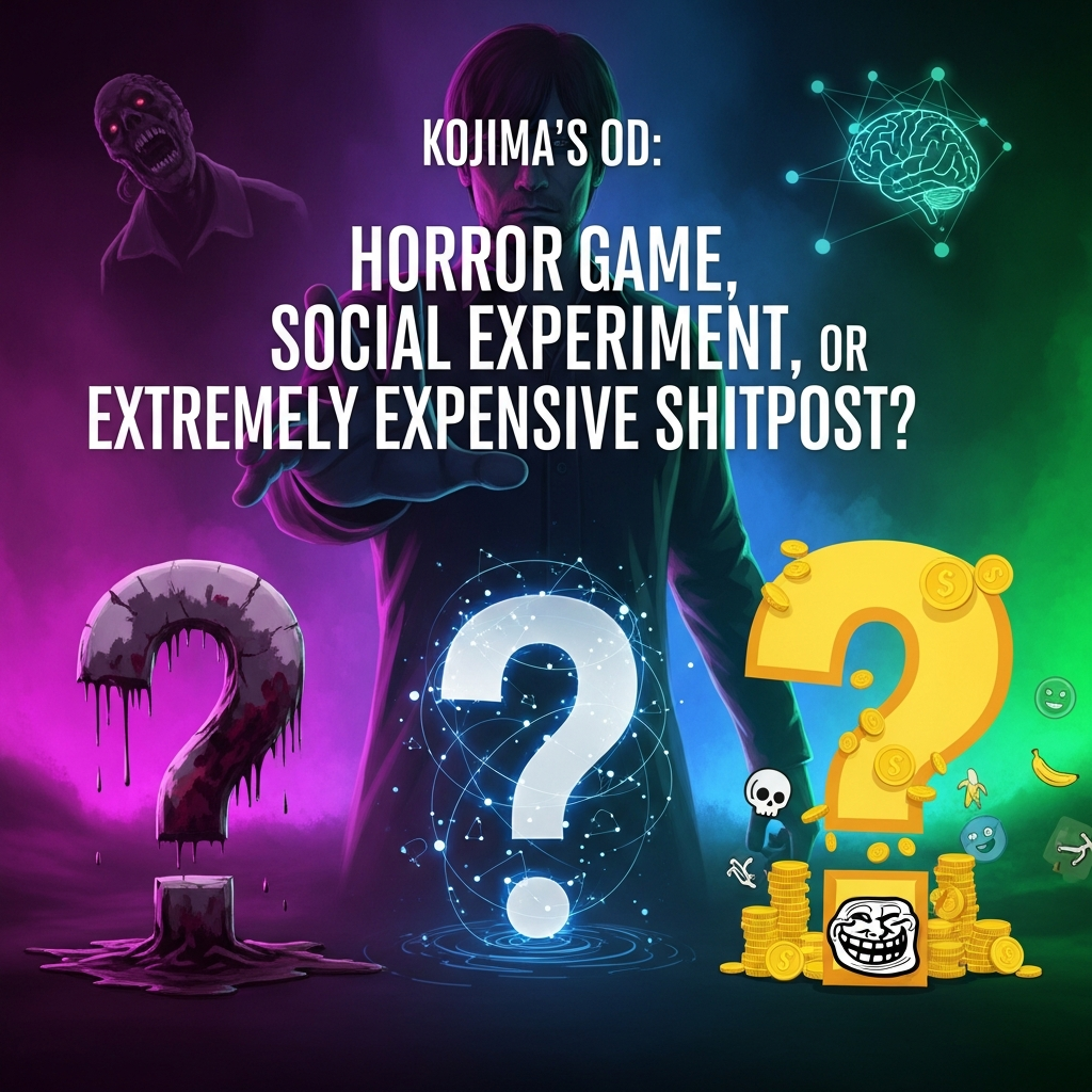 Kojima’s OD: Horror Game, Social Experiment, or Extremely Expensive Shitpost?