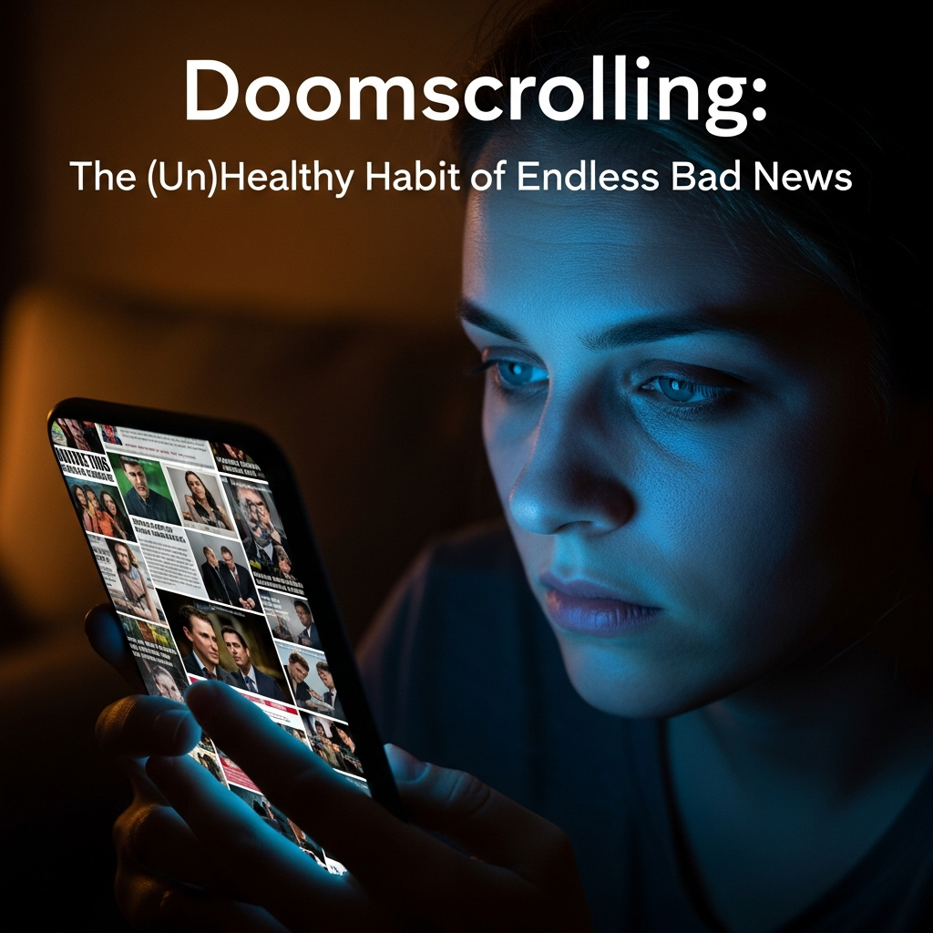Doomscrolling: The (Un)Healthy Habit of Endless Bad News