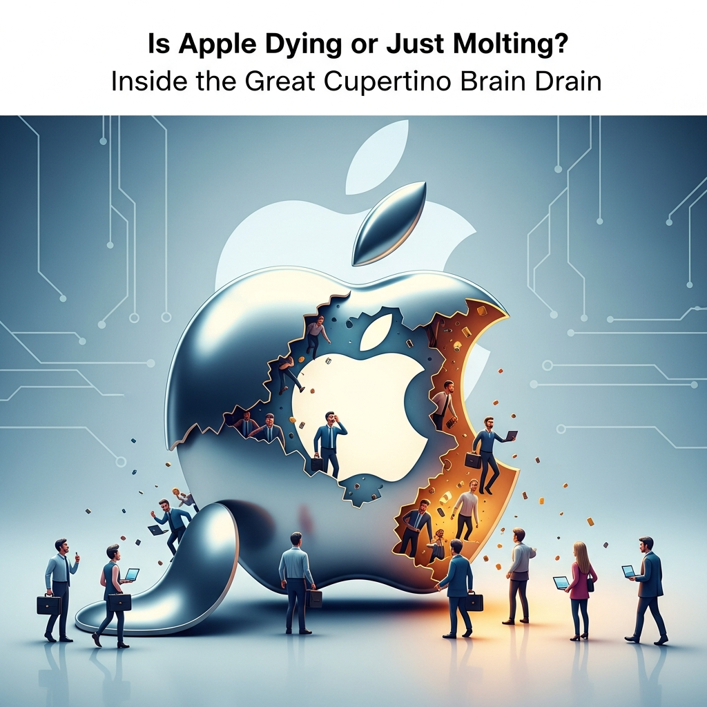 Is Apple Dying or Just Molting? Inside the Great Cupertino Brain Drain
