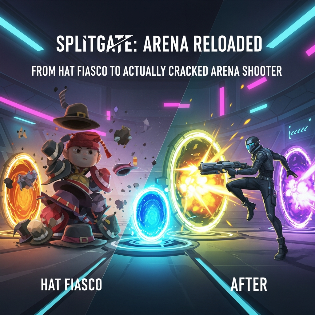 Splitgate: Arena Reloaded – From Hat Fiasco to Actually Cracked Arena Shooter